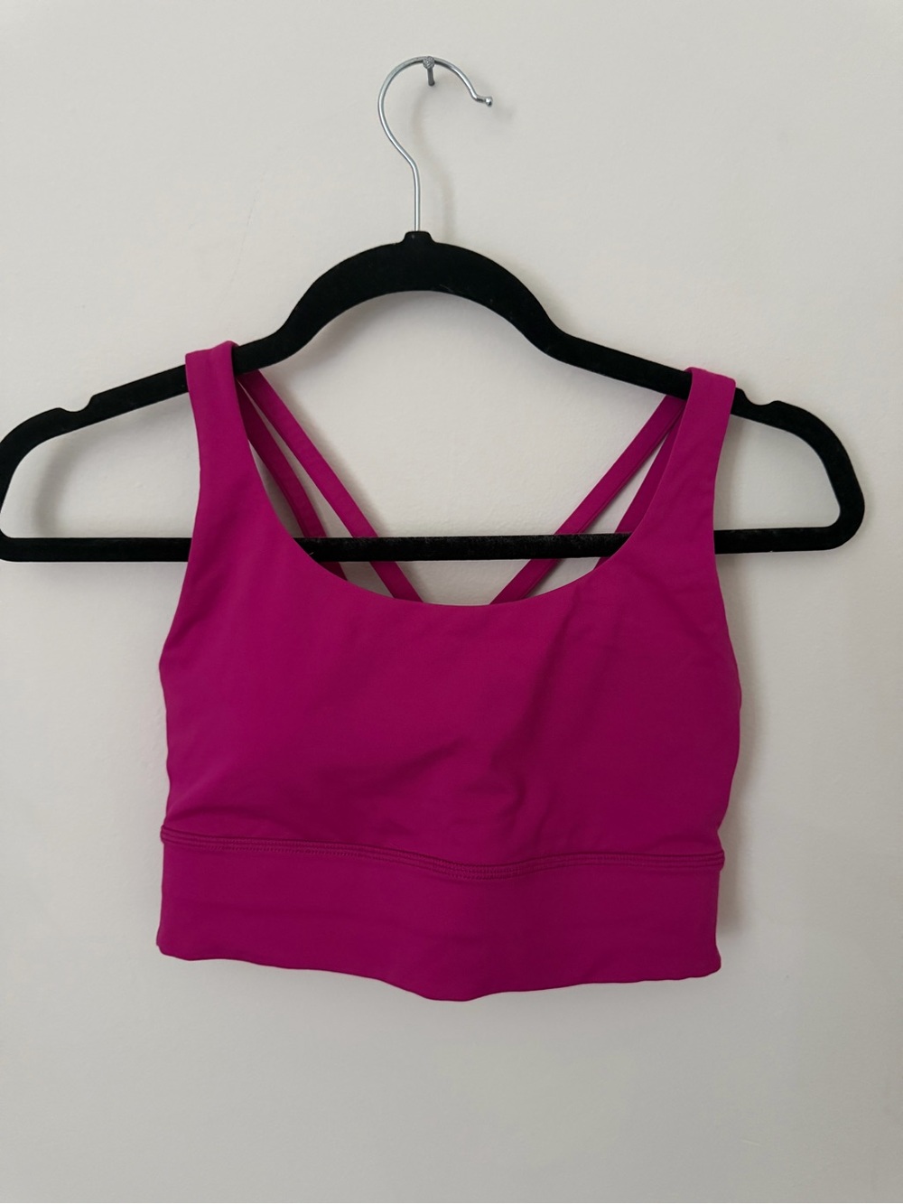 Women’s Pink Strappy Crop Bralette
